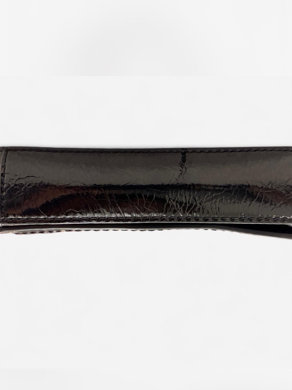 Marc Jacobs Patent Leather Black Crossbody Mini Bag - Picture 4 of 8